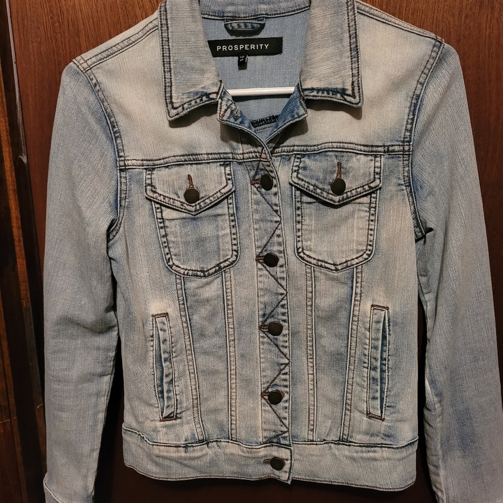 Prosperity Women's Light Blue Denim Jacket